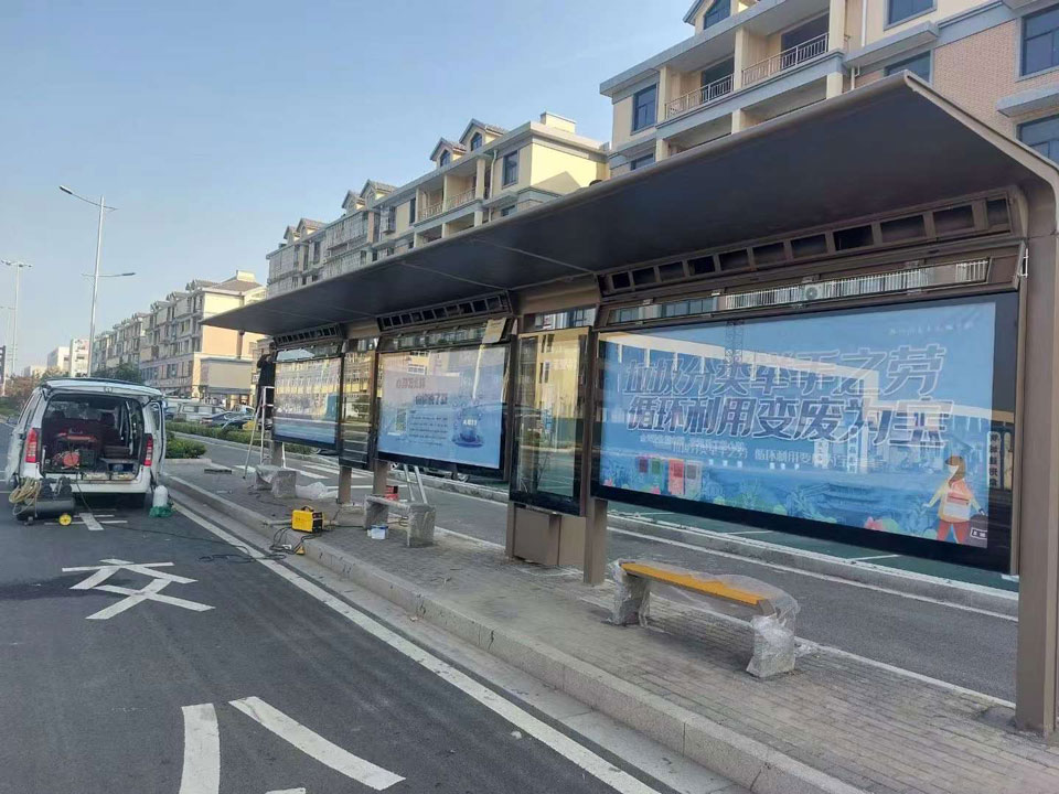 候車亭實物圖 候車亭實物圖