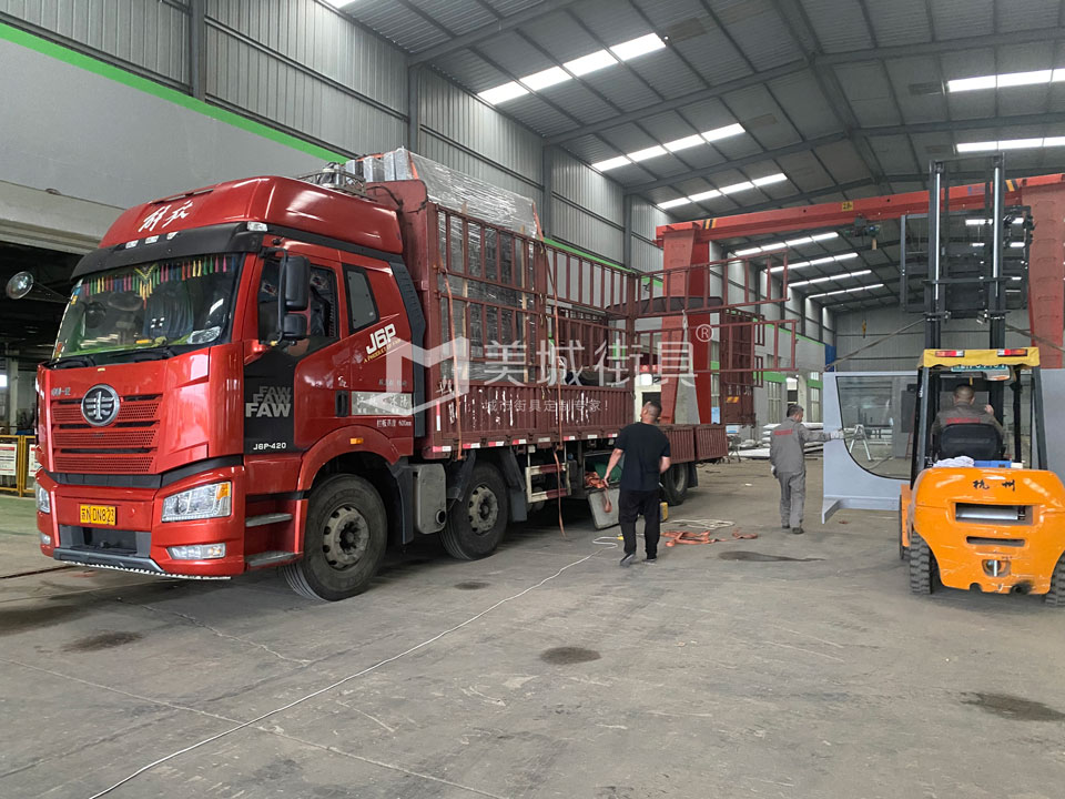 2022.8.30美城街具供應甘肅定西候車亭發貨記錄 2022.8.30美城街具供應甘肅定西候車亭發貨記錄